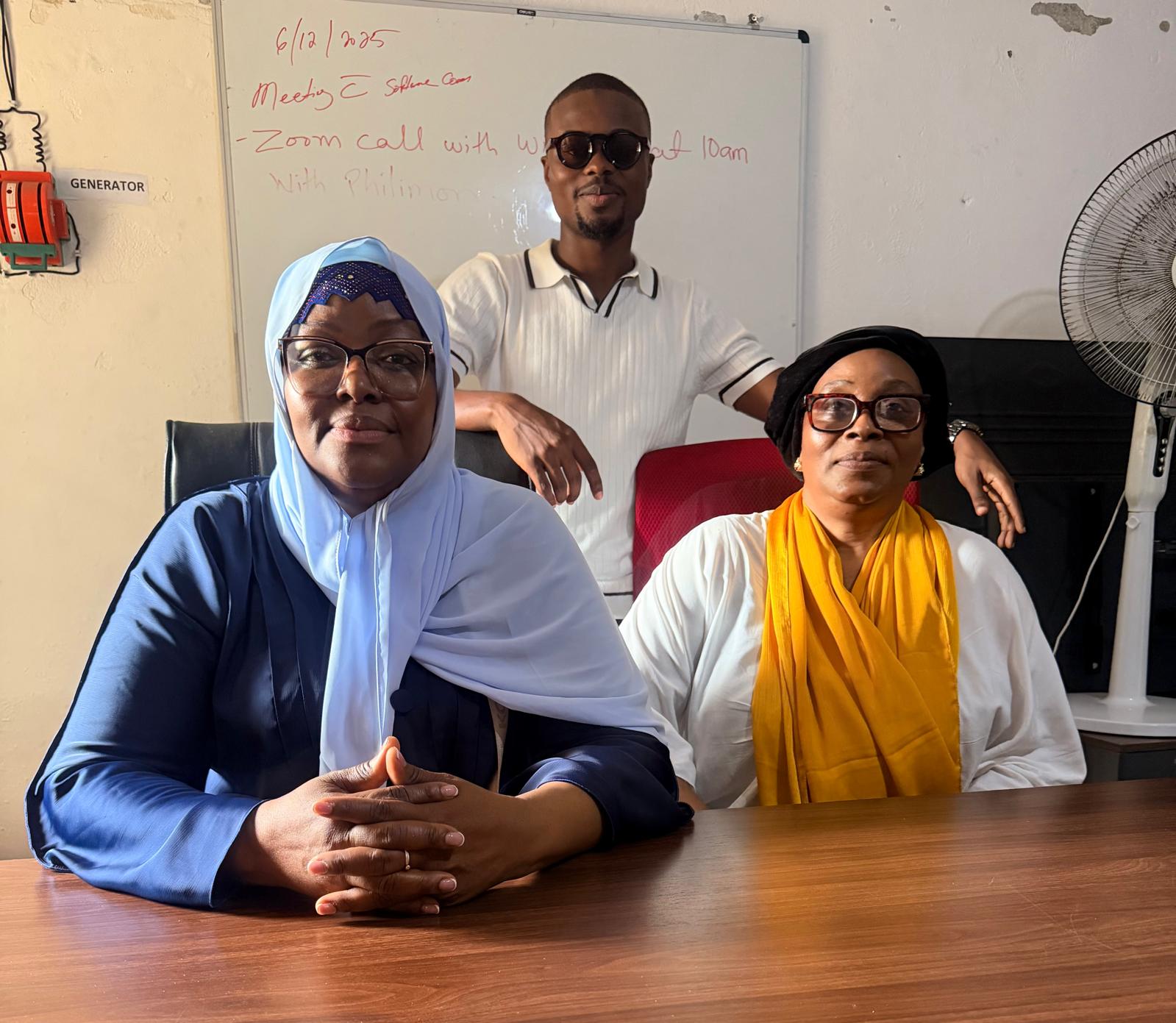 Spectrum team members at a client kickoff